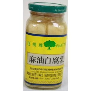 Giant Tree Sesame Oil Beancurd 380Gx24