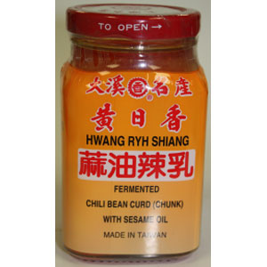 HRS fermented chili bean curd with sesame oil 300Gx24