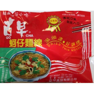 Go cha dried thin noodle with soup base 300gmX20Bg*