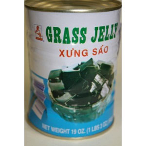 CANNED GRASS JELLY 19OZx24*NS