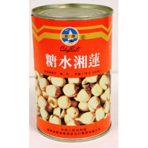 Canned Lotus Seeds In Syrup 400Gx48*NS