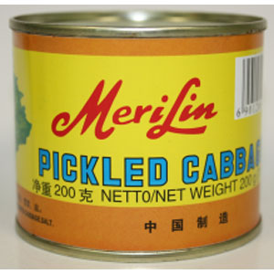 Canned pickled cabbage 200Gx72