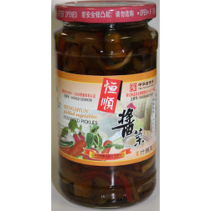Hengshun pickles (mix) 375Gx24*