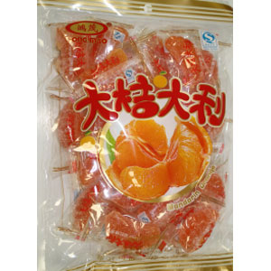 Mandatin Orange Gel Candy 500Gx24