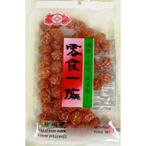 Snack preserved plum 6OZx50*NS