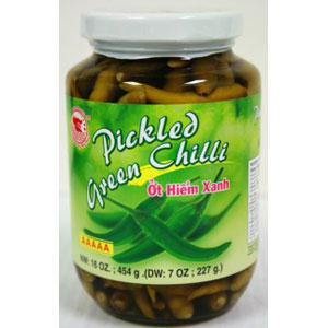 Pickled whole chilli 454Gx24