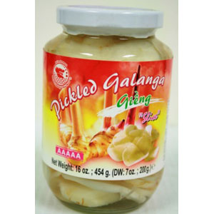 Pickled galanga "Slice" in brine 454Gx24